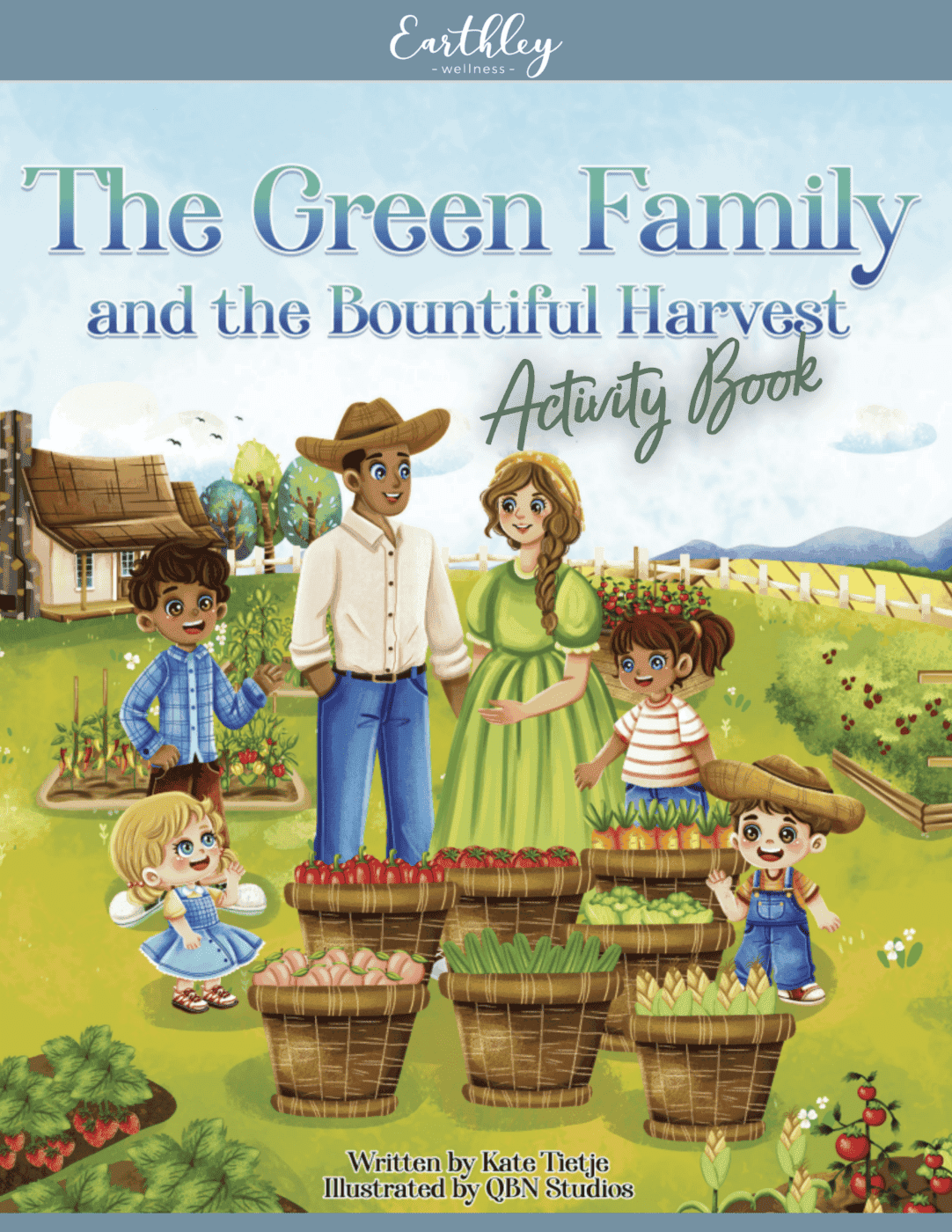 the green-family-and-the-bountiful-harvest-activity-book-1086725