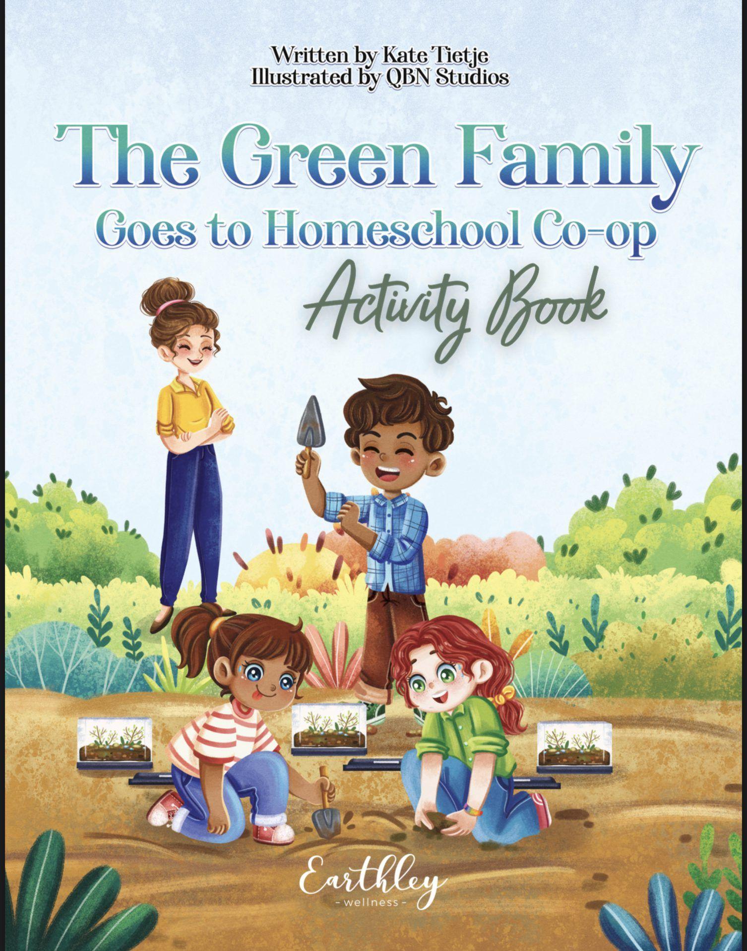 the green-family-goes-to-the-homeschool-co-op-activity-book-digital-download-723974