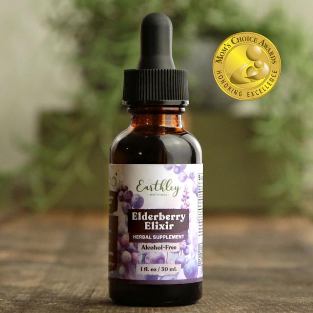 Elderberry Elixir | Herbal Immune Support | Natural Wellness | Earthley ...