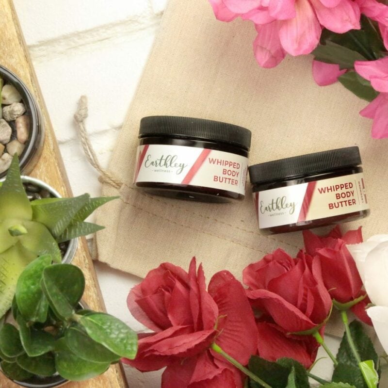 Whipped Body Butter Infused with Peppermint, Vanilla and