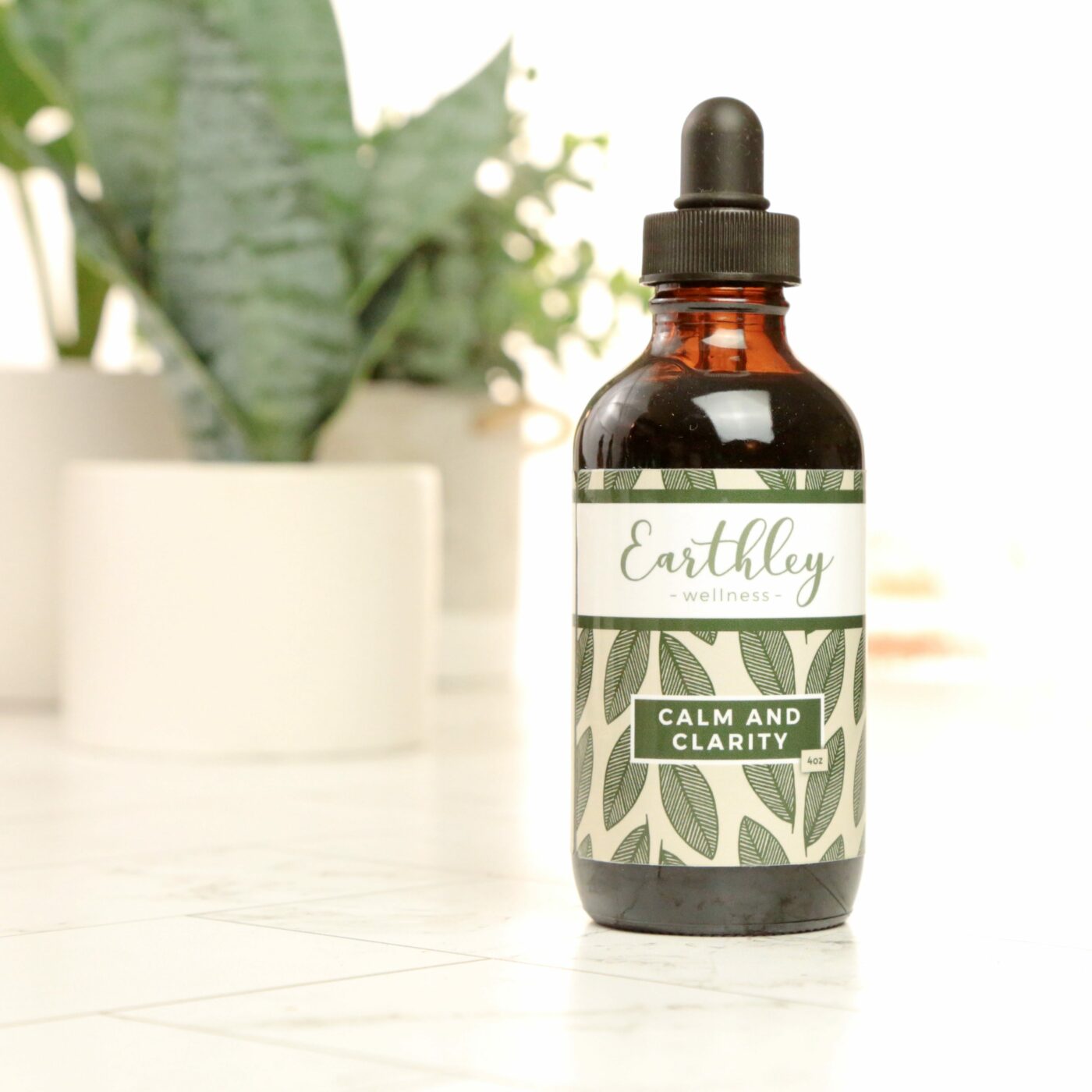 Earthley Wellness Anxiety Relief Drops 1 oz. Certified Organic