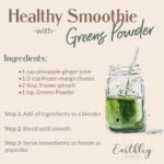 green smoothie powder