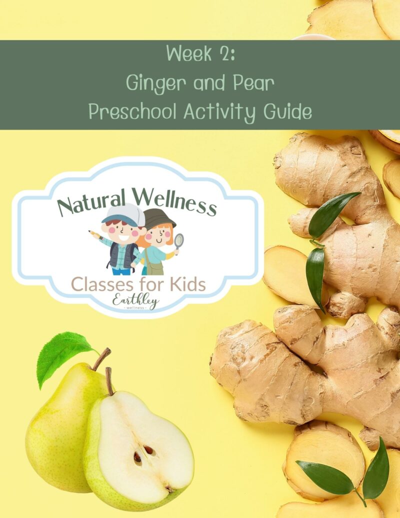 ginger and pear preschool activity guide